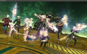 FF14 绝亚历山大 首次过本 BLM黑魔视角
