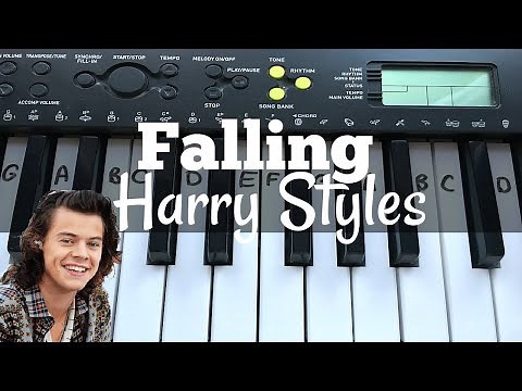 Falling - Harry Styles | Easy Keyboard Tutorial With Notes