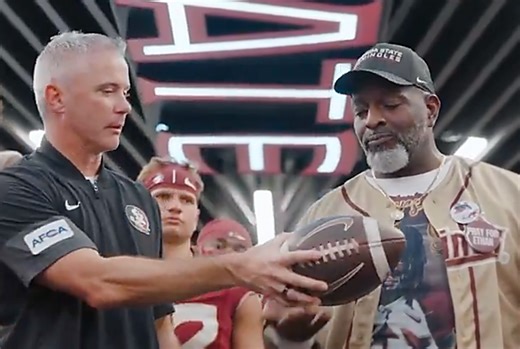 FSU honors Ethan Pritchard and his dad during and after Saturday victory