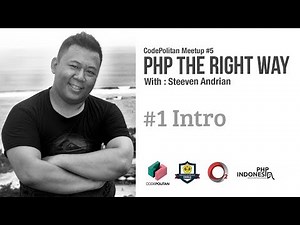 PHP The Right Way #1 - Intro