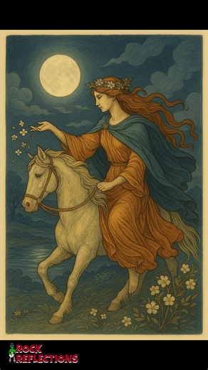 Fleetwood Mac – Rhiannon 😎 ‘Rhiannon’ (released as a single under the title ‘Rhiannon (Will You Ever Win)’) is a song written by Stevie Nicks and originally recorded by the British-American rock band Fleetwood Mac on their self-titled album in 1975; it was issued as a single the following year. The song's U.S. chart peak was in June 1976, when it hit no. 11. The song peaked at no. 46 in the UK singles chart for three weeks after re-release in February 1978. ‘Rhiannon’ was voted no. 488 in The 5