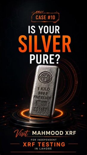 We Tested This 1KG Silver Bar #xrf #silver