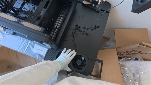 长沙上门装机之老哥96X 5060TIADOC星璨辰主机