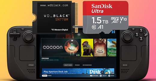 Best Steam Deck SSD 2026: easy internal storage upgrades