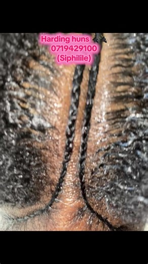 Siphilile's Beauty Braids Tutorial for Straight-Up Hairstyles