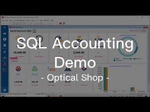 Accounting Demo - Optical Shop | SQL Accounting