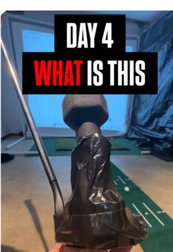 Adding weight to my putter - Day 4 #allgolf #golf #putting