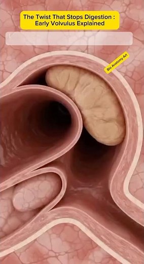 The Twist That Stops Digestion: Early Volvulus Explained