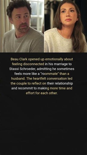 Beau Clark Opens Up About Feeling Like a "Roommate" in Marriage to Stassi Schroeder
