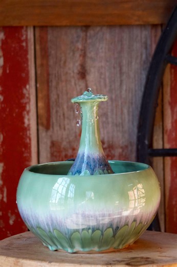 Handmade Ceramic Fountain – Unique Outdoor & Indoor Water Feature, Tranquil Home Décor - Etsy