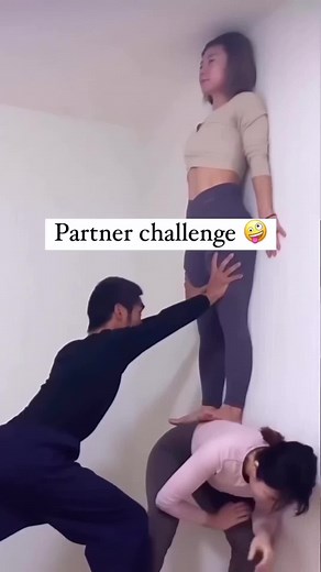 Partner Challenge: Balancing Act in Fun Video