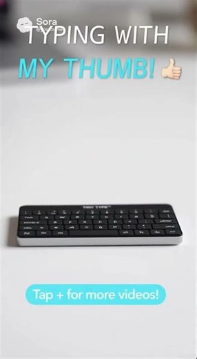 TYPING WITH MY THUMB! 🤯 We tested the TINY TYPE™ Credit Card Keyboard!