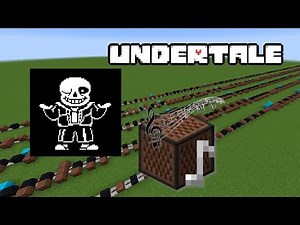 Minecraft: Undertale - Megalovania with Note Blocks