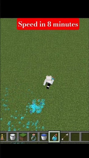 Minecraft potion of speed in 8 minute