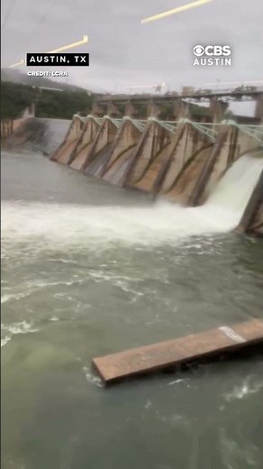 Floodgates open at Tom Miller, Bastrop Dams as Austin records wettest day in over 3 years