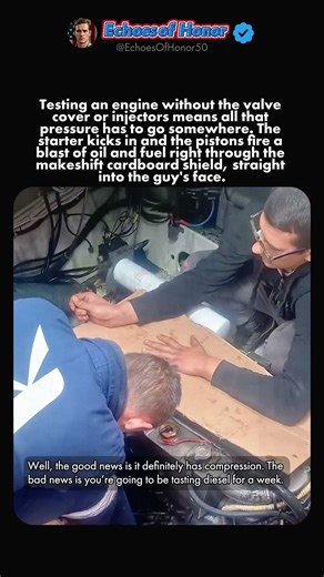ENGINE COMPRESSION TEST GOES WRONG