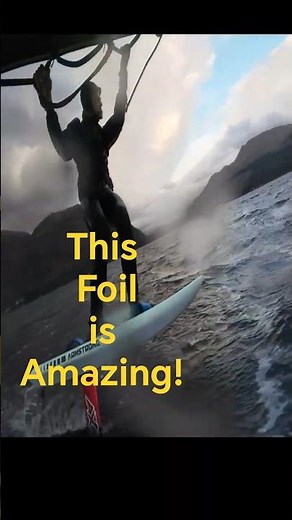 Wing Foil speed run with an Axis Art 999