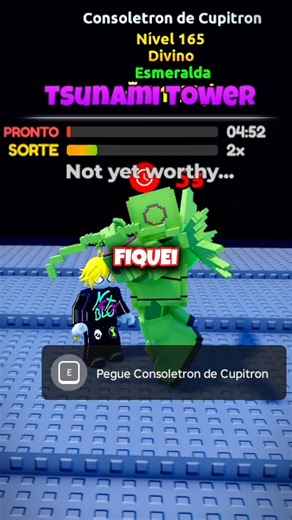 YOU CAN GET UP TO INFINITY in the TSUNAMI TOWER #shorts