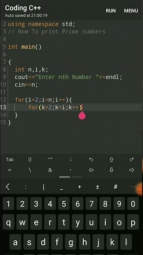 Prime Numbers || How to print Prime numbers in c++ || Using While loop for continuous #programming