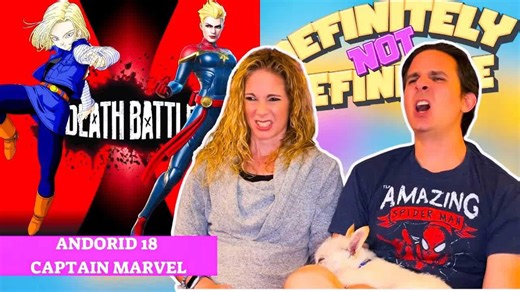 Death Battle Android 18 vs Captain Marvel reaction | Dragon Ball vs Marvel Comics