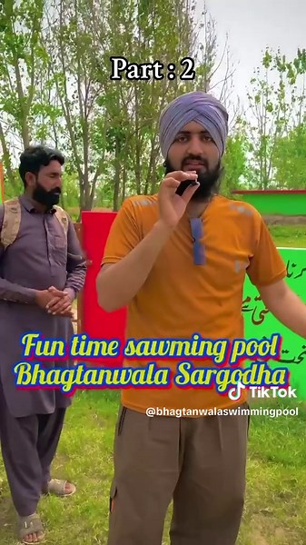 Enjoying Fun Time at Bhagtanwala Swimming Pool