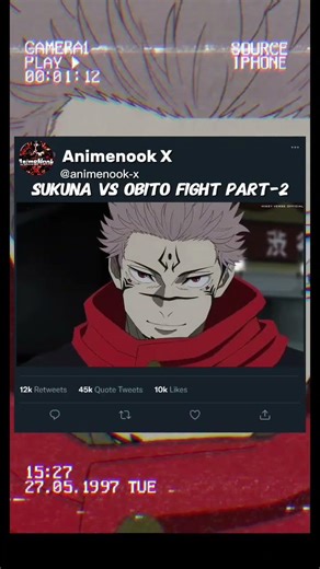 Sukuna vs Obito Part 2 ⚡ Who Dominates?