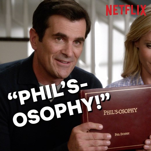 We're all just students of Phil's-osophy. Modern Family is now streaming. | Netflix