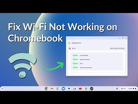 How to Fix Wi-Fi Not Working on Chromebook