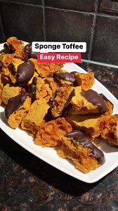 Recipe in Comments ⭐️ Sponge Toffee | fedbysab.com