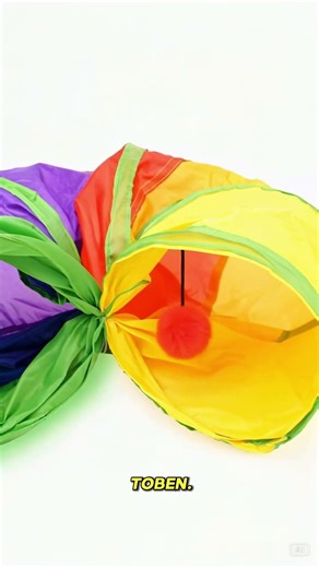 Cat Tunnel Pet Tube Collapsible Play Toy, Indoor Outdoor Kitty Puppy Toys for Puzzle Exercising