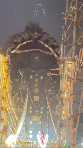 Maha Vishwaroopam #vishnu #dasavatharam #venkateswaraswamy #nightview #viral 🙏✨