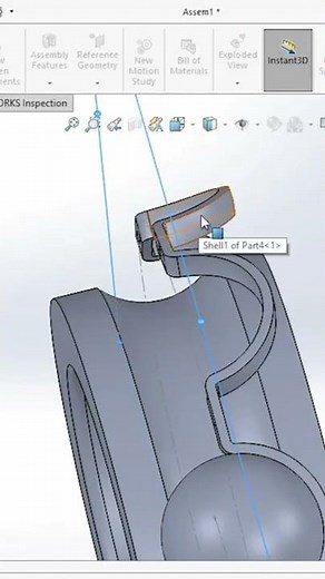Solidworks | Ball-Bearing | Assembly