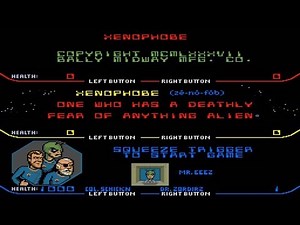 Xenophobe (All destructions) 1987 Bally Midway Mame Retro Arcade Games