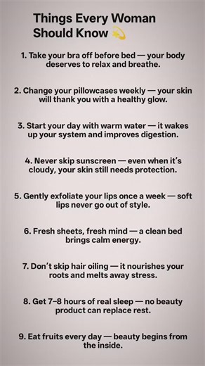 Things Every Woman Should Know 💫 | Psychology thoughts
