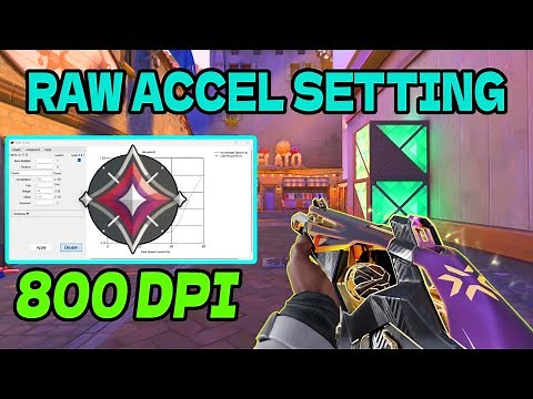Best Settings For Raw Accel Valorant | The BEST Raw Accel Guide