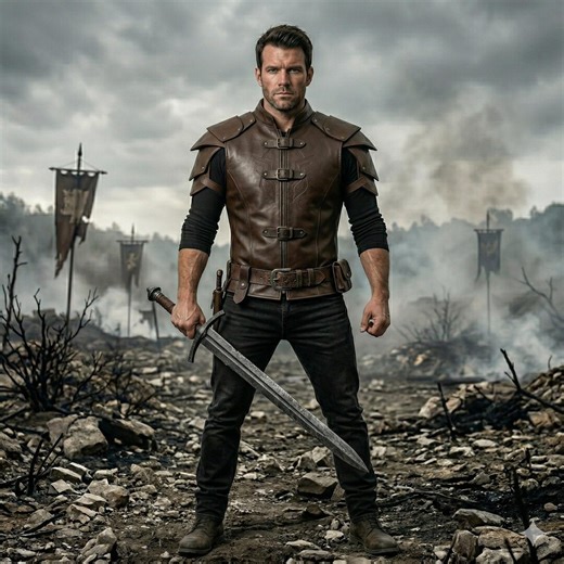 Men's Steampunk Brown Distressed Leather Combat Vest, Medieval Viking Warrior Armor, Gothic Biker Waistcoat With Buckles for Cosplay & LARP - Etsy