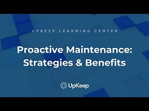 Proactive Maintenance Explained: Strategies for Reduced Downtime & Increased Safety