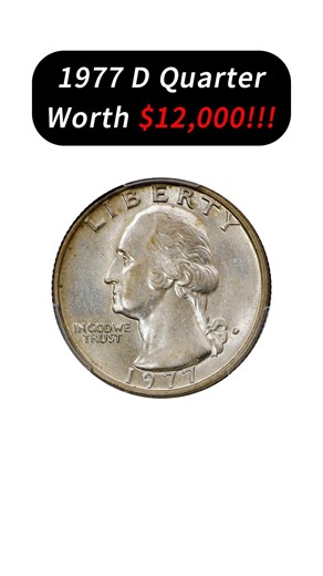83K views · 1.5K reactions | 1977 D Quarter Worth $12,000!!! WHY? #coins #quarter #rarecoins #coincollecting #coinvalue | HeritCoin | Facebook
