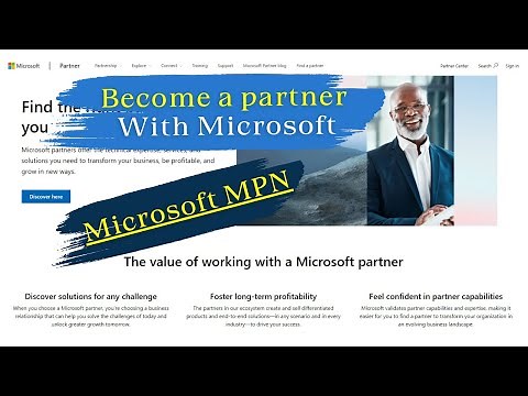 Create Microsoft Partner account | Microsoft Partner Center | Partner MPN account setup | MPN | CSP