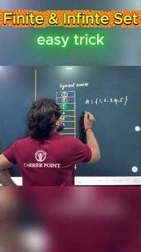 Finite & Infinite Sets Explained | Class 11 Maths | CG Board | Sets Chapter | Hindi