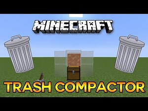 Minecraft: TRASH COMPACTOR 2000 Tutorial