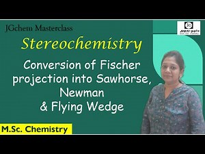 Conversion of Fischer projection into Sawhorse, Newman & Flying Wedge formula | Stereochemistry