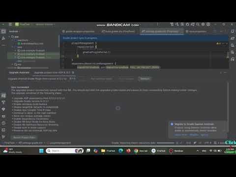 Android Studio Start AGP Upgrade Assistant