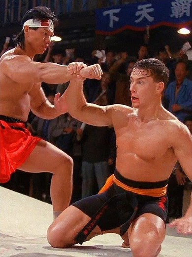 Chong Li vs Frank Dux. Final fight scene. | Bloodsport (1988) #movie #film