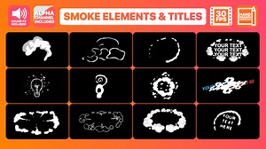 Flash FX Smoke Elements And Titles | After Effects