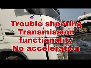 Volvo truck I-shift transmission No acceleration trouble shooting | Replace gear position sensor