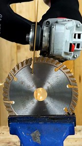 Diamond disc cutting hack | Genius Craft