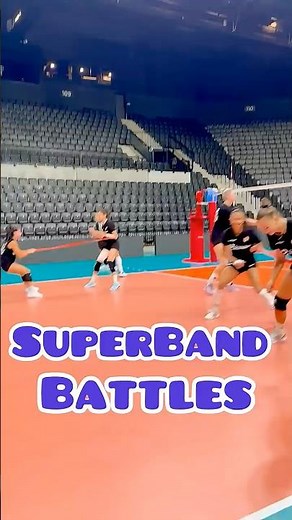 Superband Battle Warm-Up for Volleyball Strength