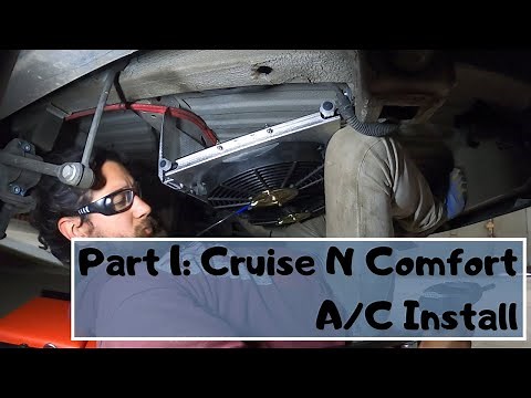 Air Conditioning Install for Van Life Part 1 - Cruise N Comfort 12v A/C
