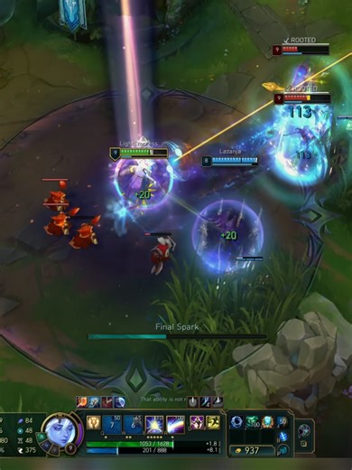 Enchanter Lux and Kayle Bot Duo in League of Legends